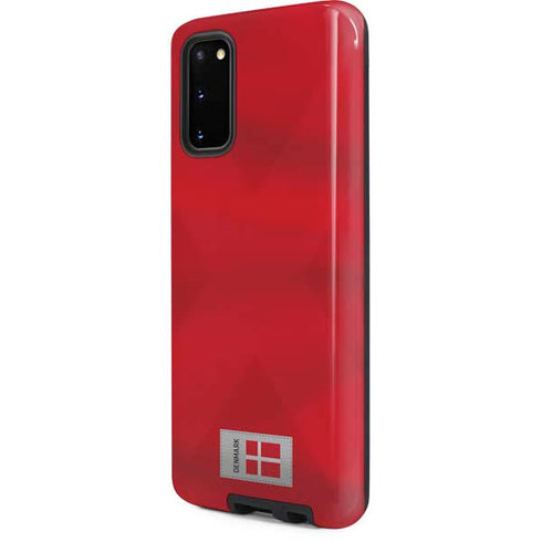 Denmark Soccer Flag Galaxy S20 Pro Case